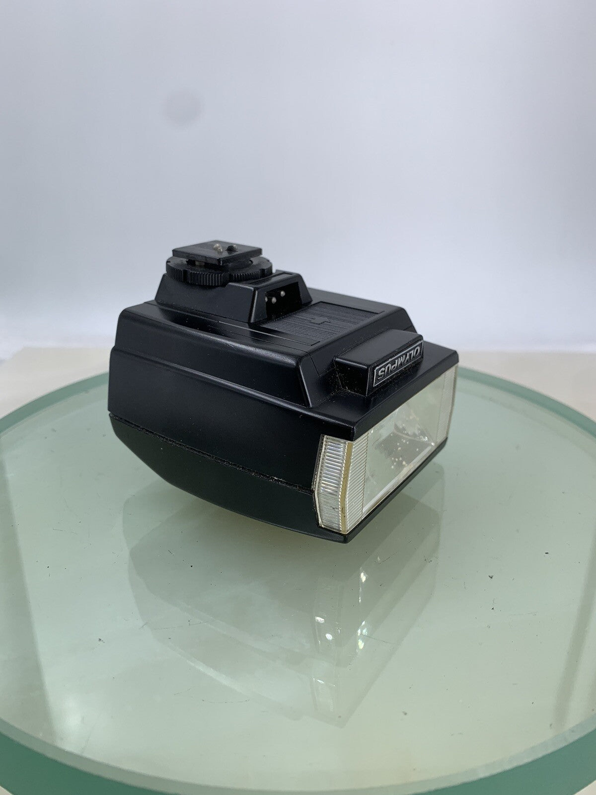 OLYMPUS T 20 ELECTRONIC FLASH UNIT BLACK FOR DSLR CAMERA TESTED #1231