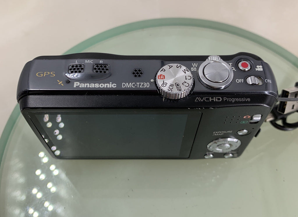 Panasonic LUMIX DMC-TZ30 - 14.1 MP DIGITAL CAMERA, WIRE & BATTERY(PART ONLY)#8365