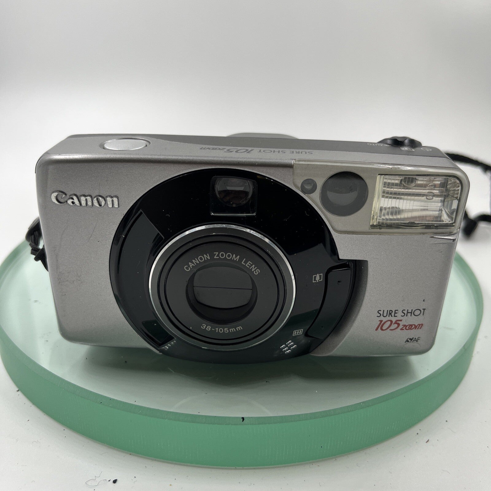 Canon Sure Shot 105 Zoom SAF Point & Shoot Autofocus 35mm Film Camera # 4351