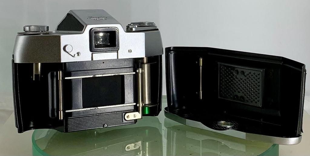 Jhagee EXA II a SLR Camera Body+Meyer-Optik 2.8/50 Camera Lens+Case+Tested-7459