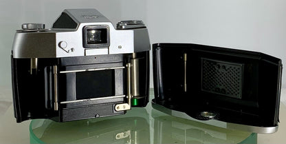 Jhagee EXA II a SLR Camera Body+Meyer-Optik 2.8/50 Camera Lens+Case+Tested-7459