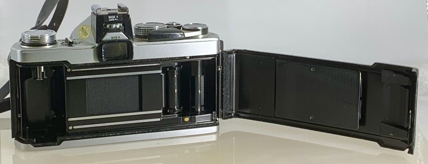 Olympus OM-1N MD 35mm Film SLR Manual Camera+Olympus 50/1.8 Zuiko Lens+Case #1199