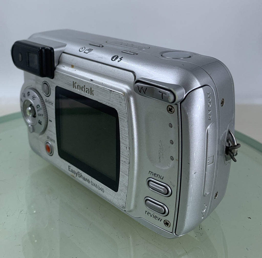 Kodak EasyShare DX6340 3.1MP Compact Digital Camera SILVER NO CARD TESTED - 5606