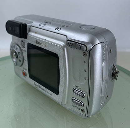 Kodak EasyShare DX6340 3.1MP Compact Digital Camera SILVER NO CARD TESTED - 5606