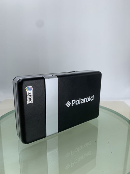 Polaroid Zip Digital Instant Photo ZINK Printer Portable BLACK TESTED - 3910