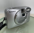 FUJIFILM COMPACT Digital Camera FinePix A201 2.0MP Silver Tested - 8830