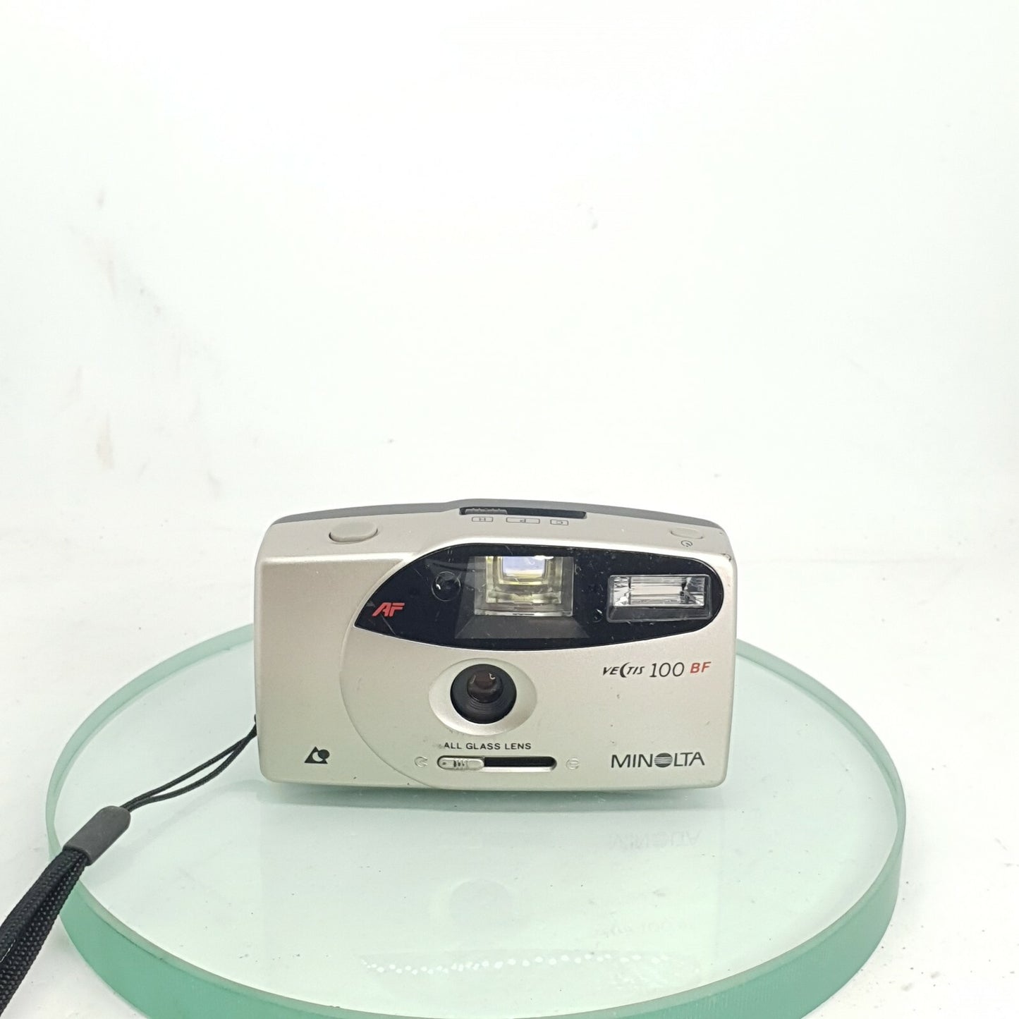 Minolta Vectis 100BF APS Compact Film Camera + Case - Good Condition -#2261