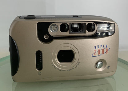 SUPER 2000 AF COMPACT DIGITAL FILM CAMERA GREY NO CHARGER TESTED - 5231