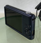 Samsung Digital Camera ST72 Blue + 16GB Memory Card AND WIRE- Tested - 9866
