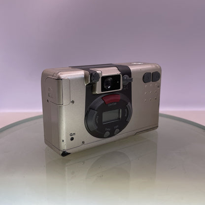 Samsung Rocas 300 Compact APS Film Camera Auto Macro 28-80mm 1:4.2-11 TESTED#3613