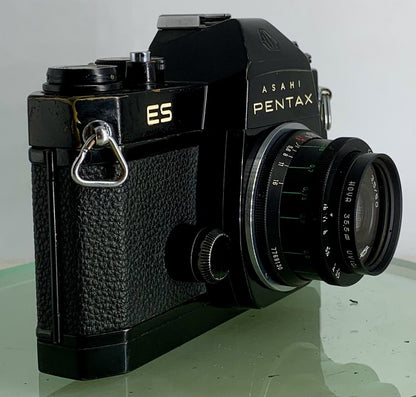Asahi Pentax ES SLR Camera with Industar-50-2  3.5 50mm Lens, Working Order #2152