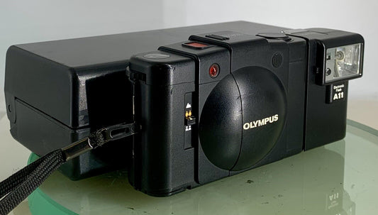 OLYMPUS XA2 Electronic Flash A11 D.ZUIKO 35mm f3.5 Point & Shoot+ Case   #3050