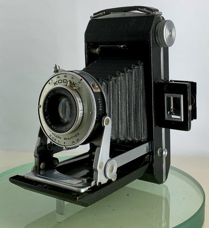 VINTAGE KODAK LONDON 100mm ANASTAR f/4.5 MOUNT 370 SIX 20 KODAK a FOLDING CAMERA6