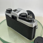 Olympus OM10 35mm SLR Film Camera + 28mm f2.5 Tamron  Lens and Manual Adapter9036