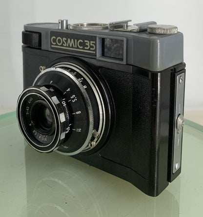 Cosmic 35 Vintage Camera Original BLACK GOOD CONDITION FILM CAMERA TESTED - 7332