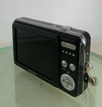 Fujifilm Digital Camera FinePix J32 12.2MP BLACK + CHARGER + WIRE TESTED - 9986