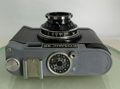 Cosmic 35 Vintage Camera Original BLACK GOOD CONDITION FILM CAMERA TESTED - 7338