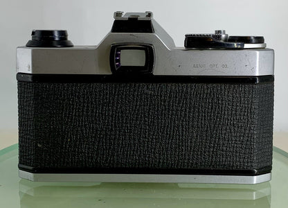 Pentax K1000 35mm SLR Film Camera+42 SCREW MOUNT 55mm 1.8, TESTED METER WORK#2064