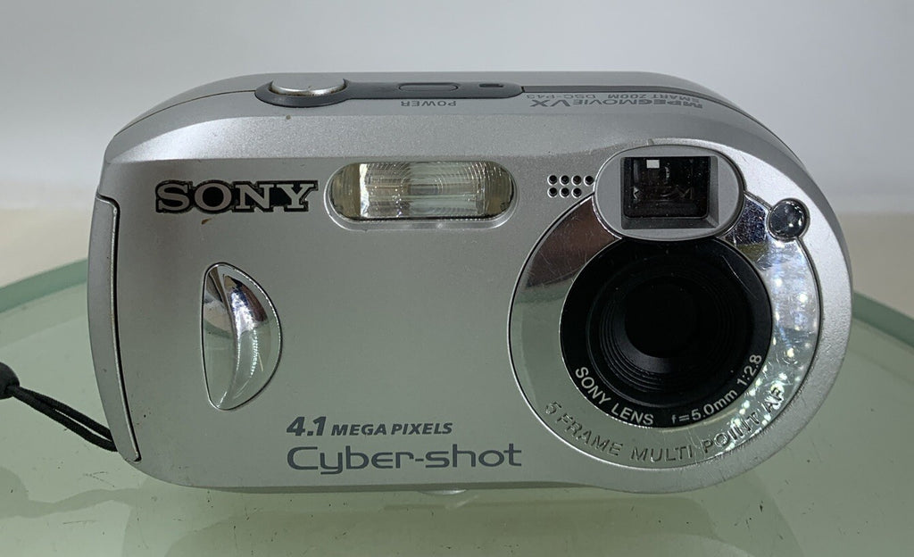 Sony Digital Camera Cybershot DSC-P43 4.1MP SILVER NO CHARGER TESTED - 6731