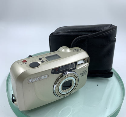 KYOCERA YASHICA Zoomate 105SE 35mm Film Camera-Tested-Excellent Condition # 9030