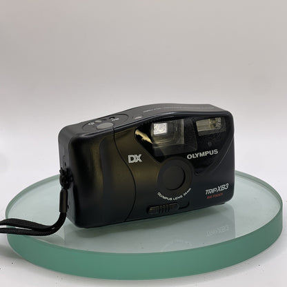 Olympus Trip XB3 Big Finder BLACK 35mm Film Camera **TESTED & FULLY WORKING**4107