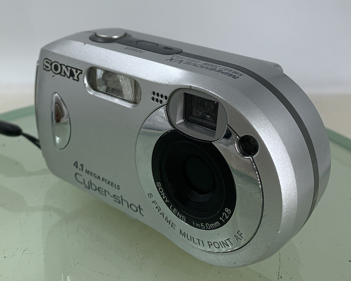 Sony Digital Camera Cybershot DSC-P43 4.1MP SILVER NO CHARGER TESTED - 6732