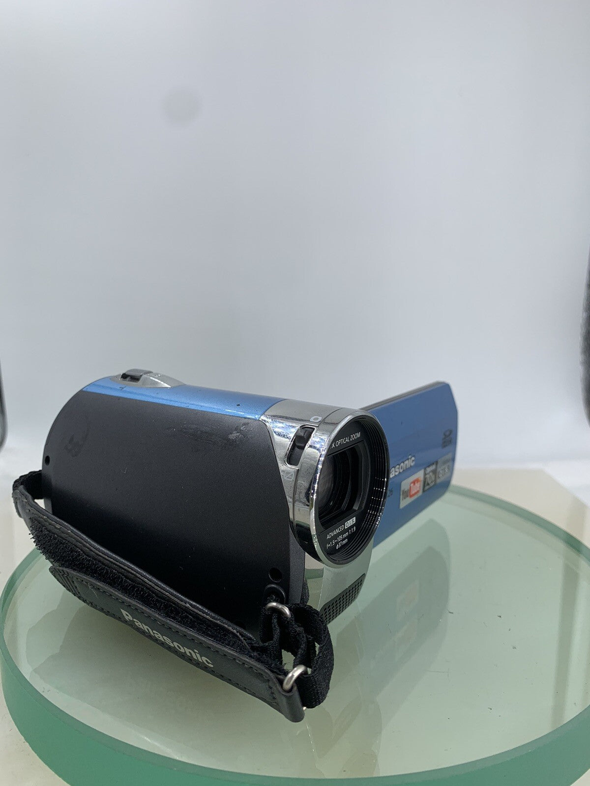 PANASONIC SDR-S26 SD DIGITAL VIDEO CAMERA RECORDER BLUE + CHARGER TESTED - 4902