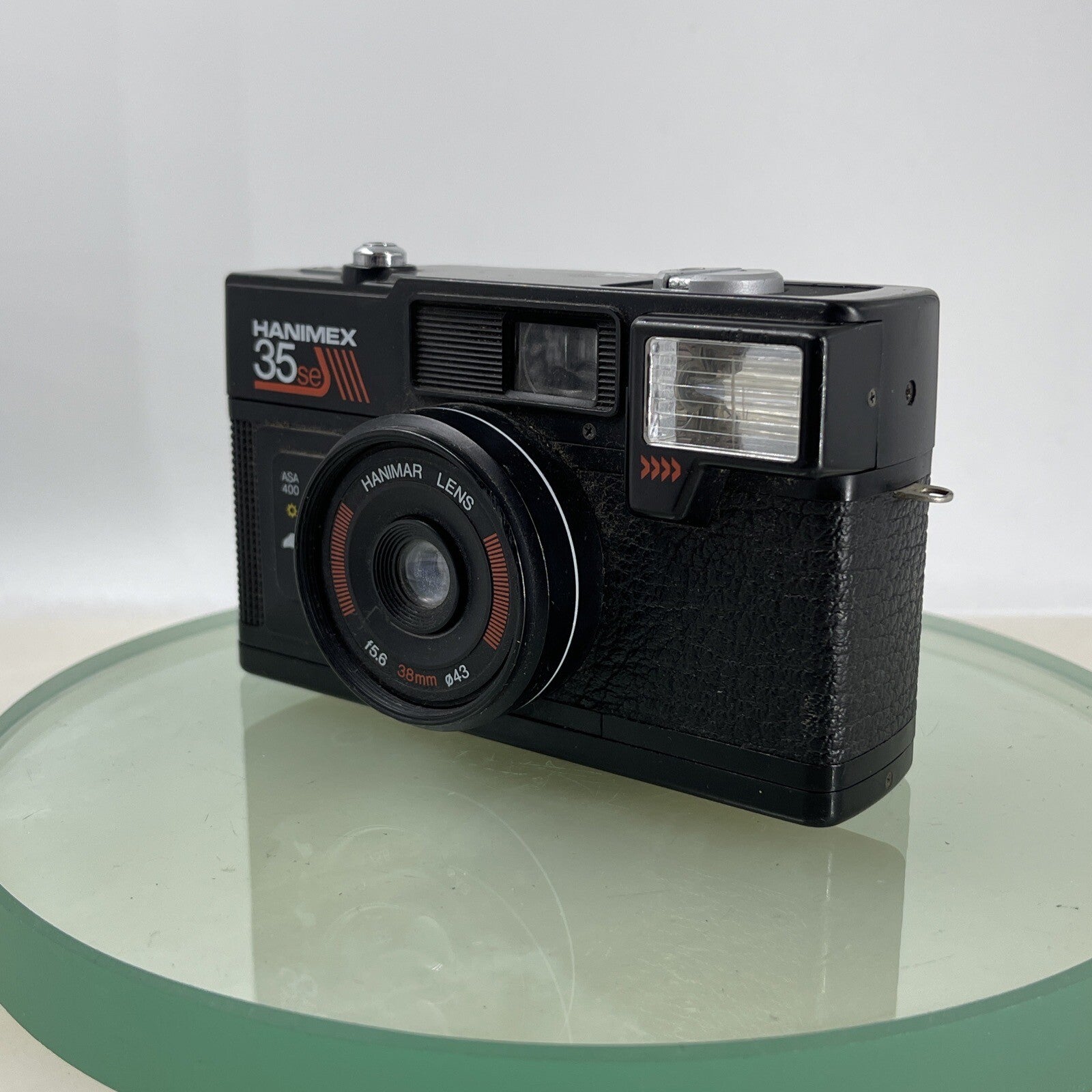 Hanimex 35se 38mm film camera lomo black vintage collectible #8572