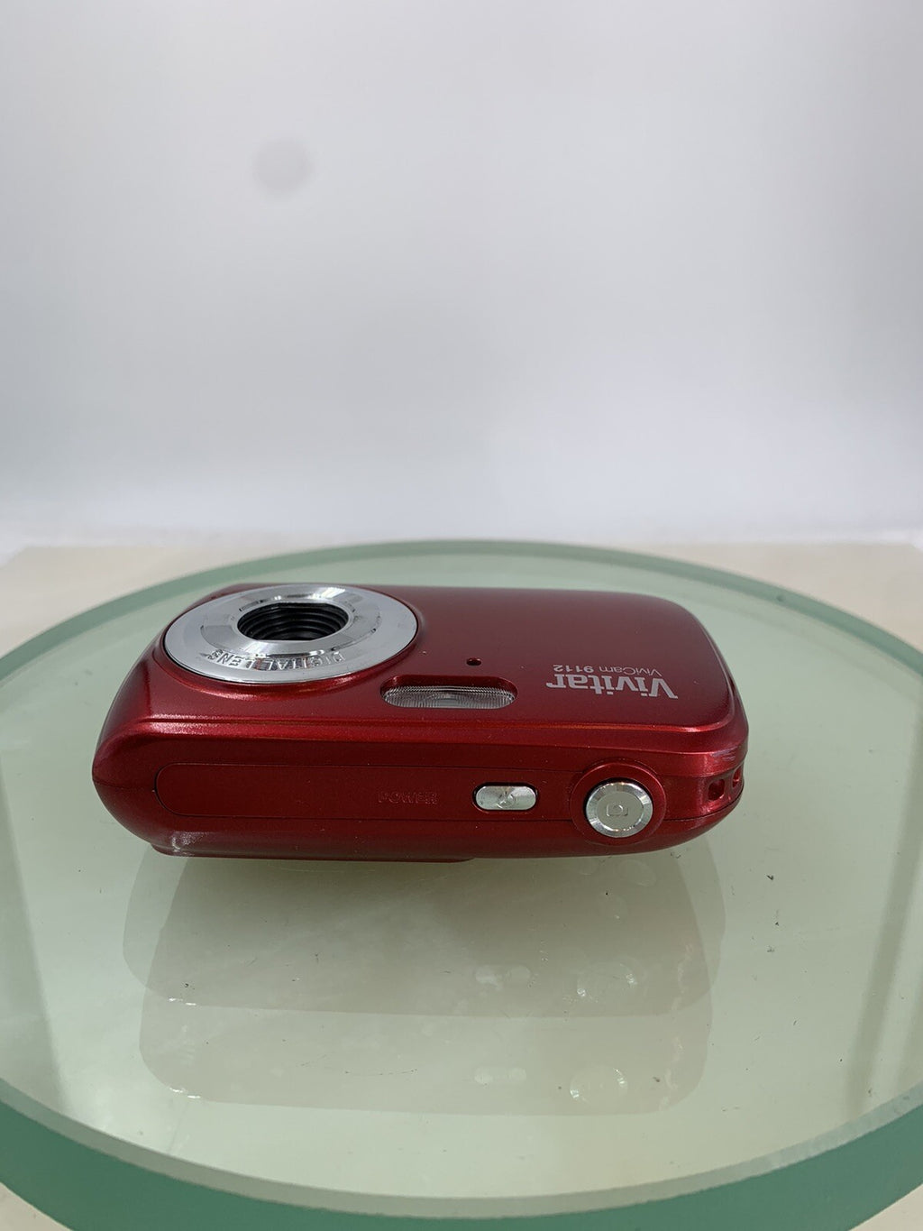 Vivitar ViviCam 9112 Digital Compact Camera 9.1 MP RED + COVER TESTED - 926