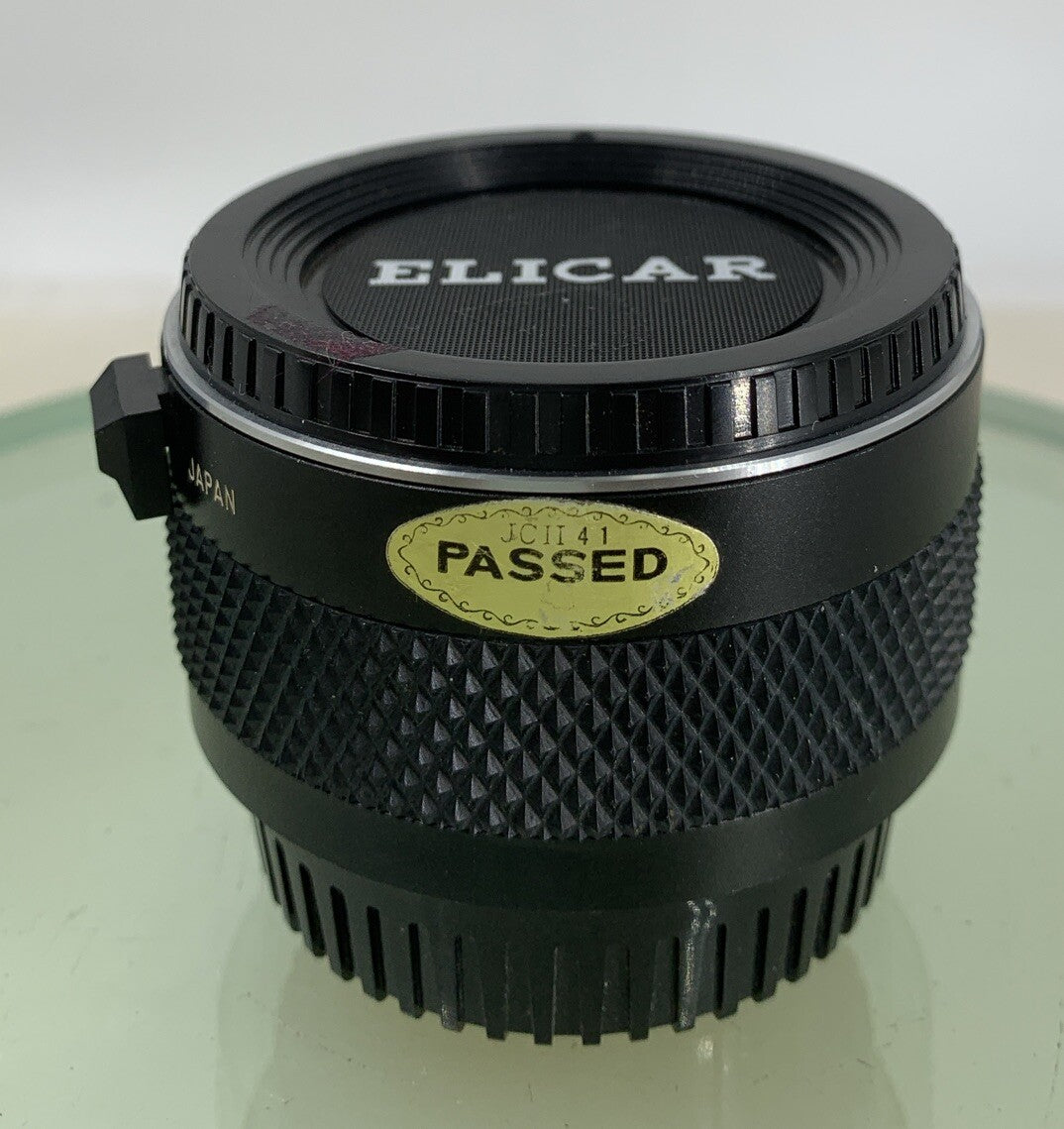 ELICAR MC7 AUTO Teleconverter BLACK LENS FOR CAMERA PERFECTLY TESTED - 4687