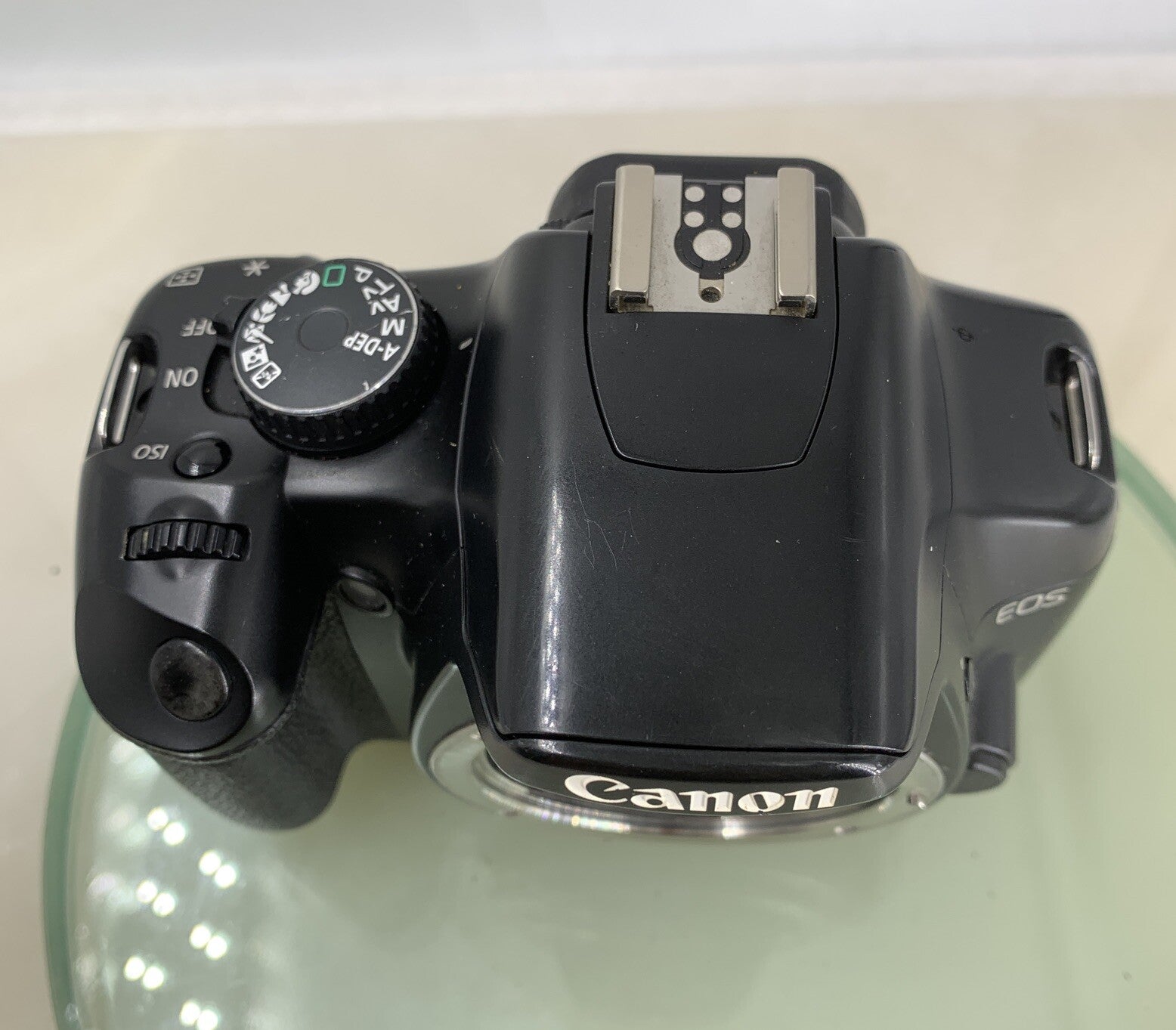 Canon EOS 450D 12.2 MP BLACK WITH CHARGER+WIRE AND BOOK MANUAL -TESTED -9107