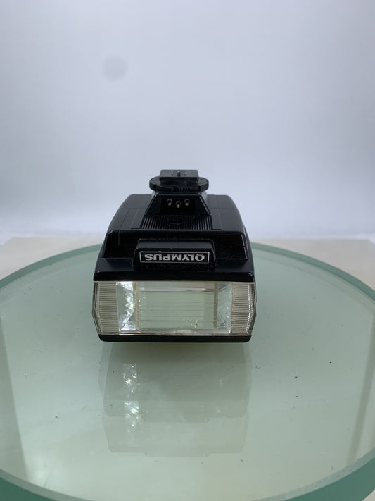 OLYMPUS T 20 ELECTRONIC FLASH UNIT BLACK FOR DSLR CAMERA TESTED #1230
