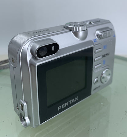 Pentax Optio 50 5.0MP COMPACT DIGITAL CAMERA WITHOUT CHARGER- Tested - 3394