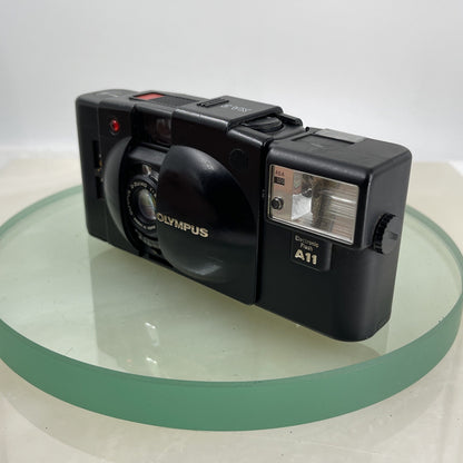 OLYMPUS XA2 Electronic Flash A11 D.ZUIKO 35mm f3.5 TESTED  POINT & SHOOT CAMERA2