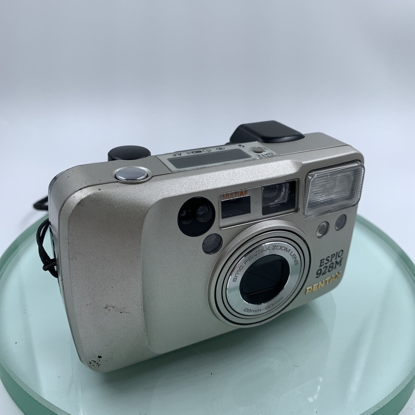 RARE Near Mint] Pentax Espio 928M Silver Point & Shoot 35mm Film #TESTED # 9075