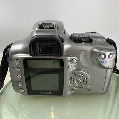 Canon EOS 300D 6.3MP Digital SLR Camera with Canon 18-55mm EF-s Lens - Silver7284