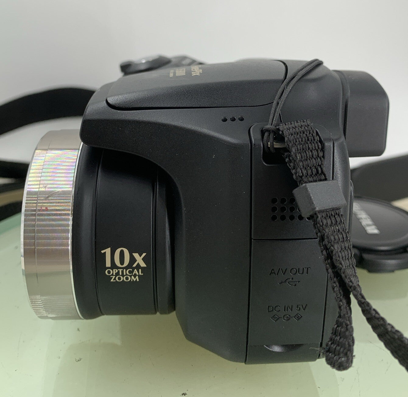 Fujifilm FinePix S5800 COMPACT DIGITAL CAMERA BLACK NOCARD NOCHARGER TESTED - 323