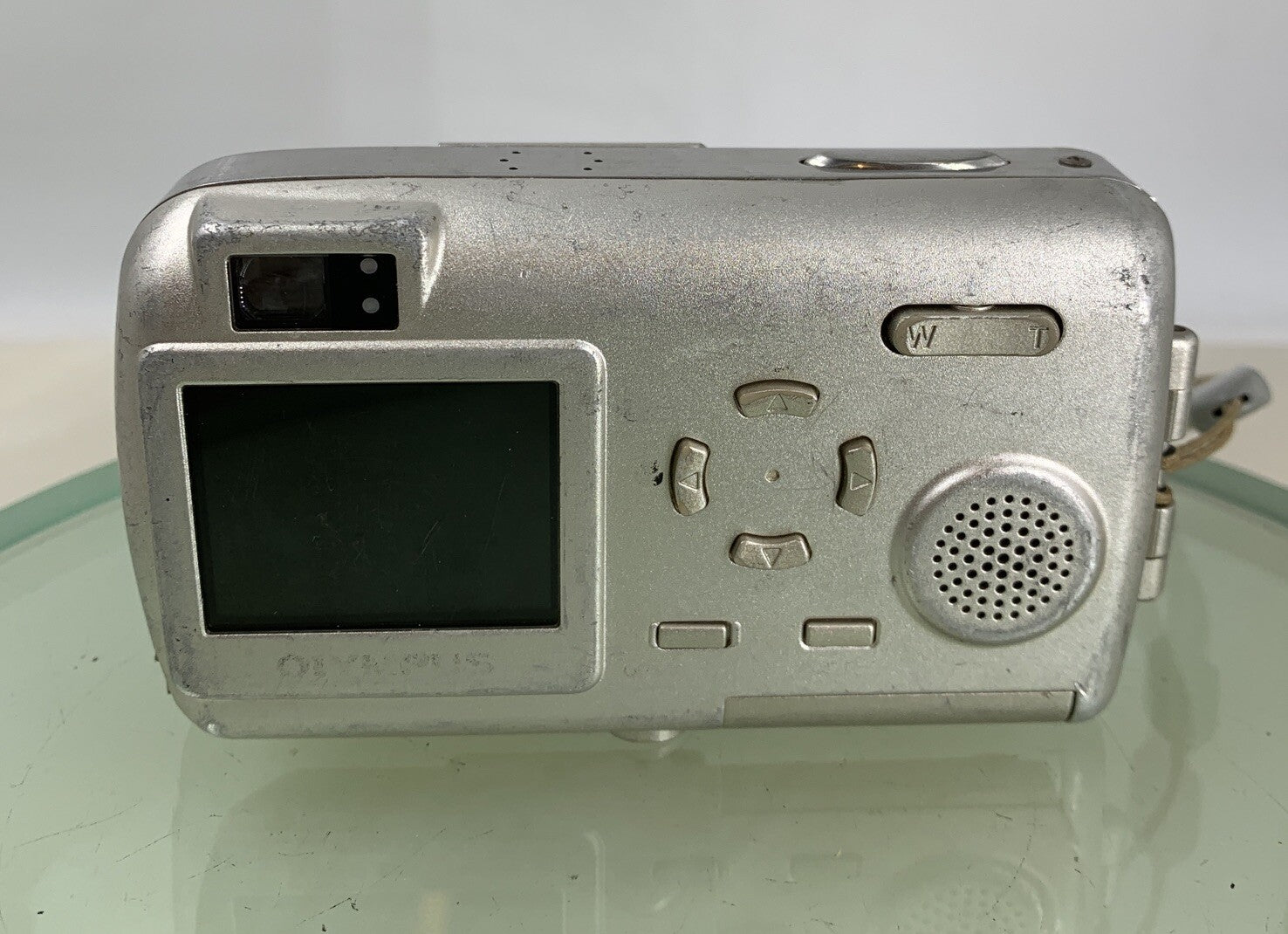 Olympus Mju-410 COMPACT DIGITAL CAMERA SILVER WITH CHARGER - TESTED - 9865