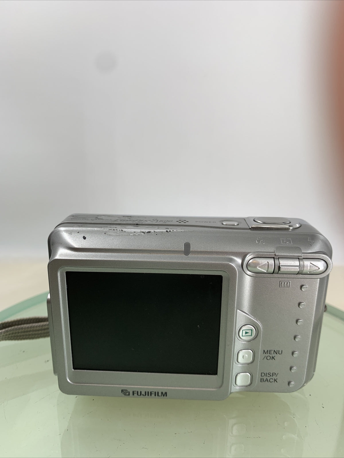 Fujifilm Digital Camera FinePix A600 6.3MP Silver NO SD CARD Tested- 8434