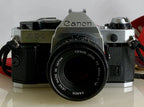 Canon AE-1 Program 35mm SLR Film Manual Camera + Canon 50mm F/1.8 FD Lens +# 791