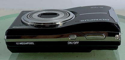 Olympus X-42 Digital Camera 5x Zoom 12MP+Instructions+Box+Case+Cables+Tested-3546