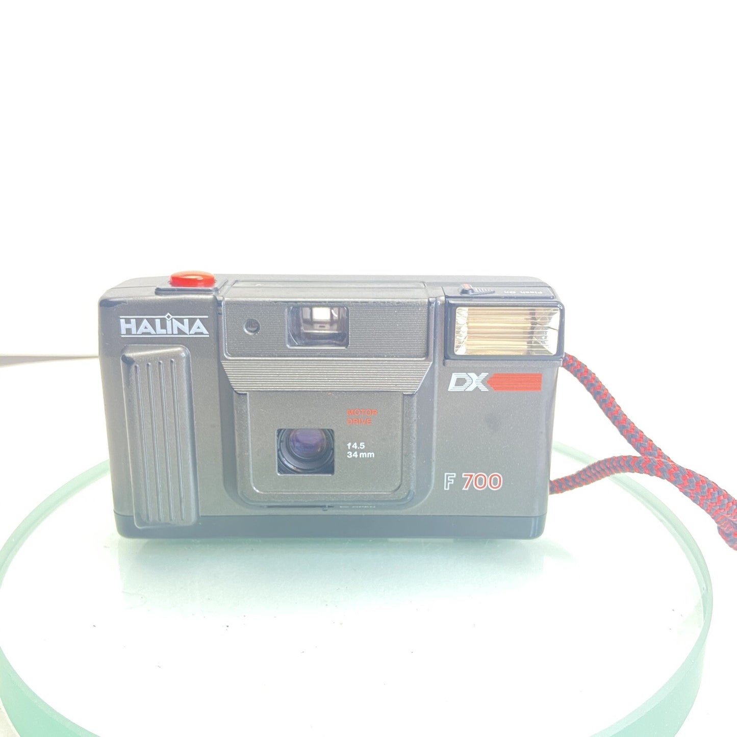 VINTAGE 35mm HALINA DX AF700  Camera F4.5 Lens + Case #291