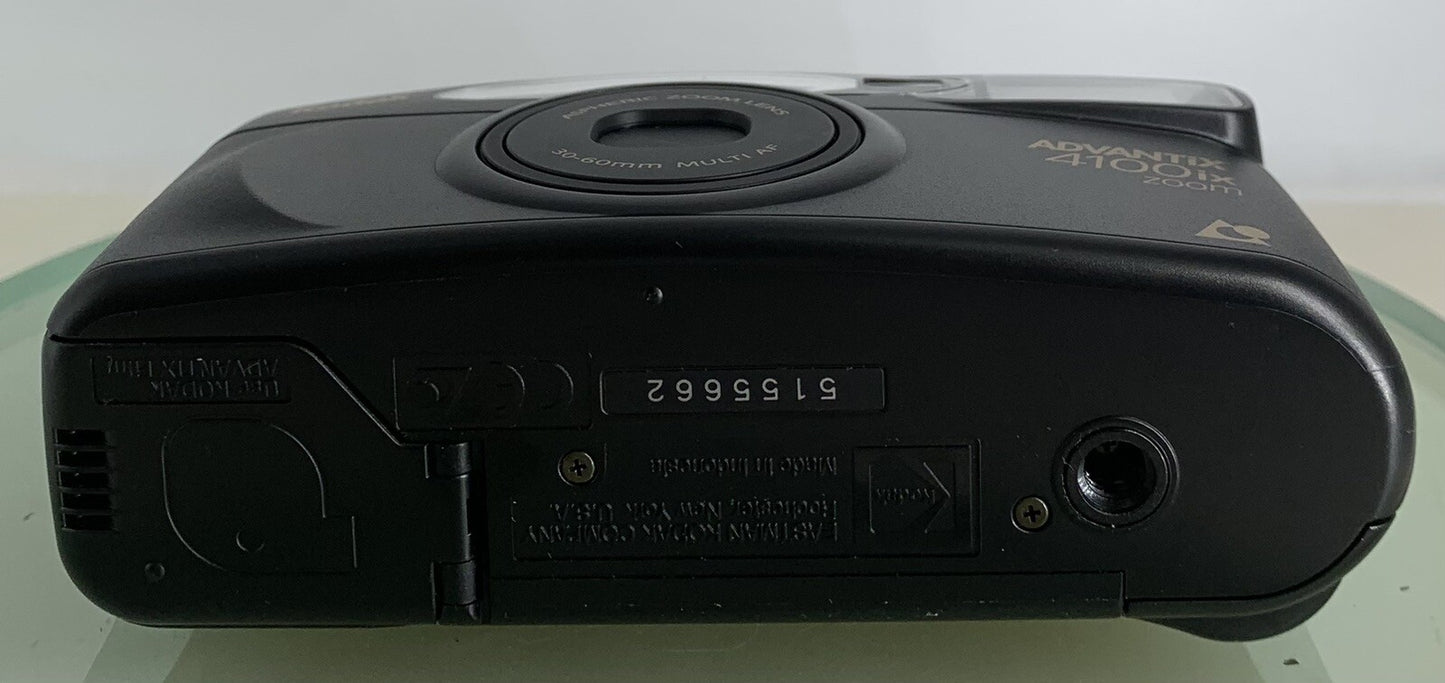 Vintage Kodak Advantix 4100ix Zoom 30-60mmPoint&Shoot APS Film Camera+Tested-7187