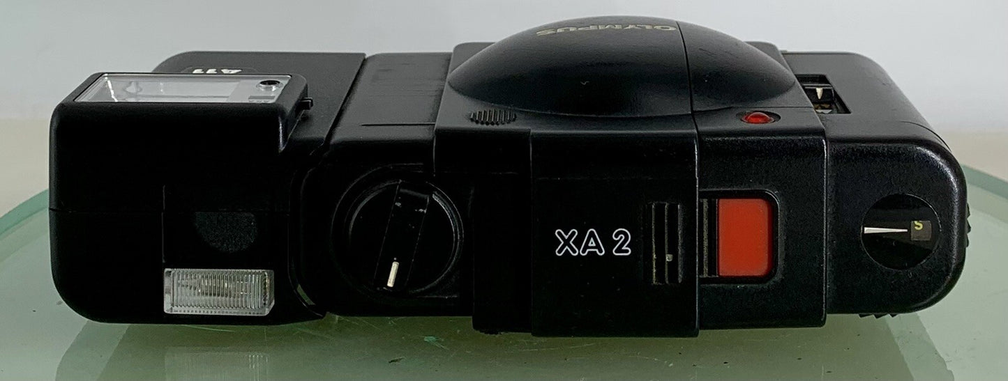 OLYMPUS XA2 Electronic Flash A11 D.ZUIKO 35mm f3.5 TESTED  POINT & SHOOT CAMERA7