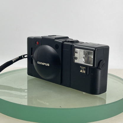OLYMPUS XA2 Electronic Flash A11 D.ZUIKO 35mm f3.5 TESTED  POINT & SHOOT CAMERA3