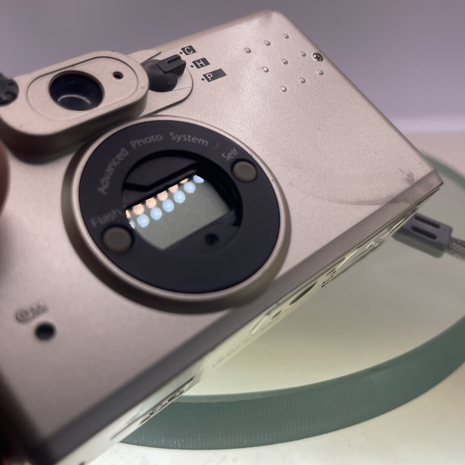 Retro Samsung Rocas 110 APS Film Camera with Case Tested #186