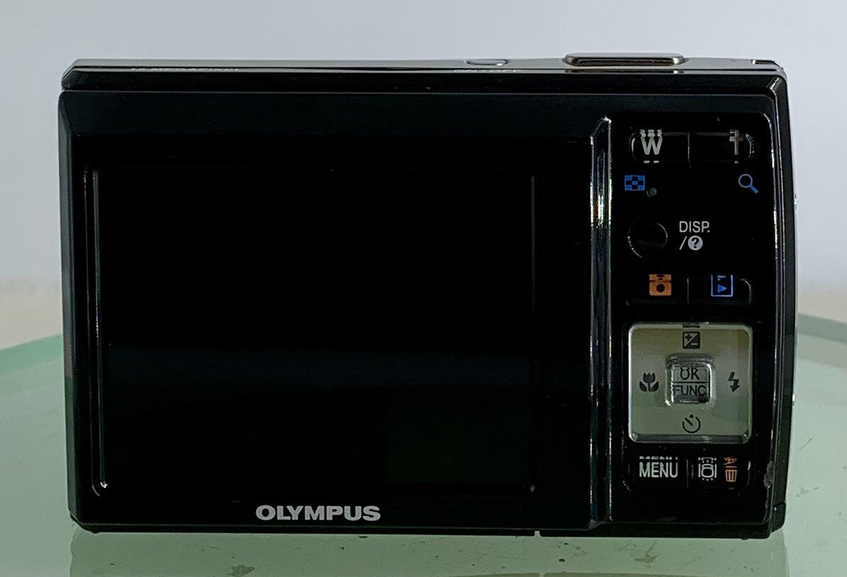 Olympus X-42 Digital Camera 5x Zoom 12MP+Instructions+Box+Case+Cables+Tested-3544