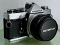 Olympus OM-1 MD 35mm SLR Film Camera &  Olympus ZUIKO  50mm f1.8 Lens- TESTED3620