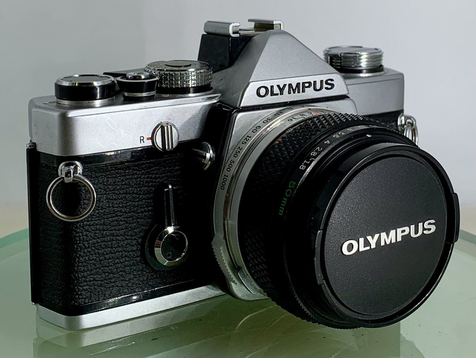 Olympus OM-1 MD 35mm SLR Film Camera &  Olympus ZUIKO  50mm f1.8 Lens- TESTED3620