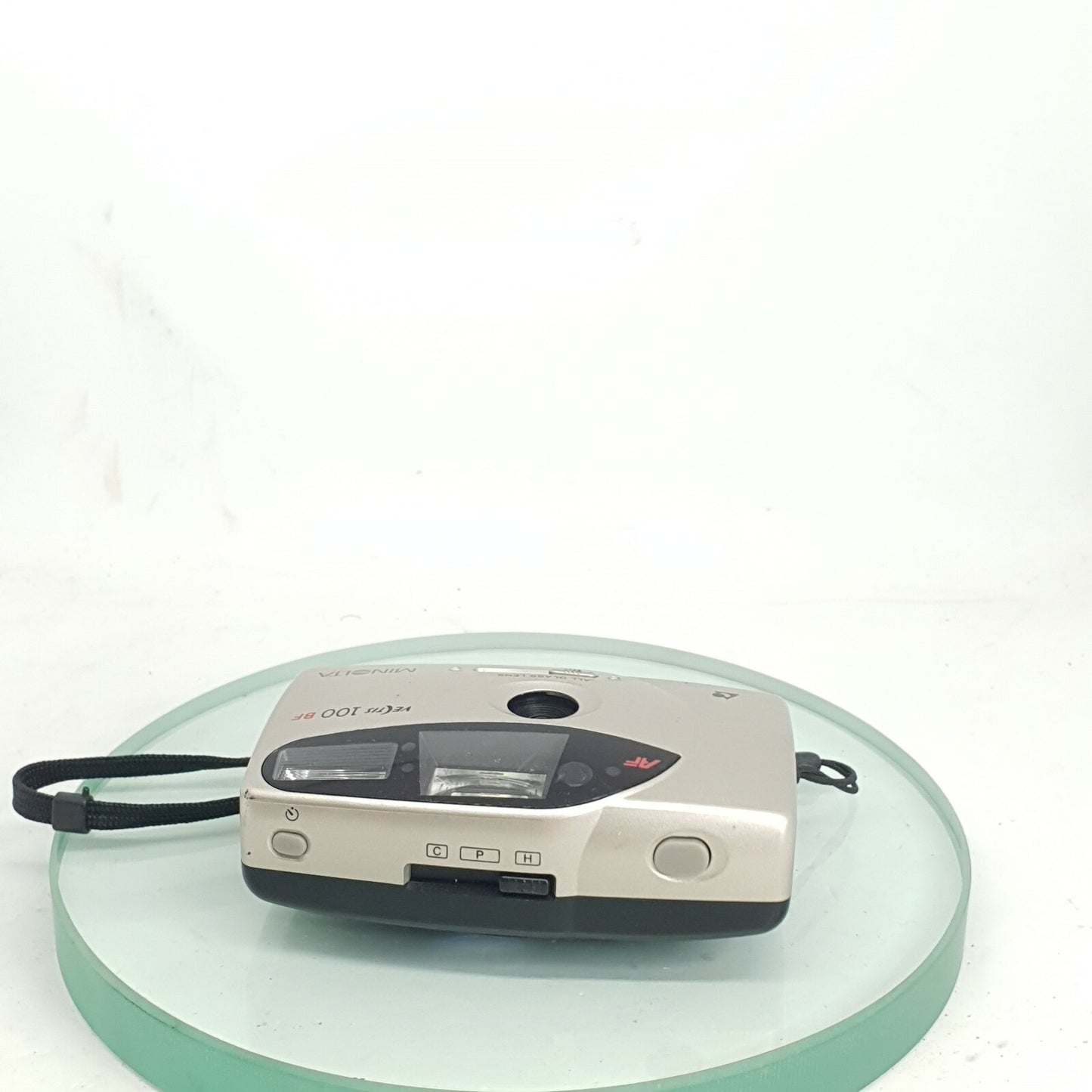Minolta Vectis 100BF APS Compact Film Camera + Case - Good Condition -#2264